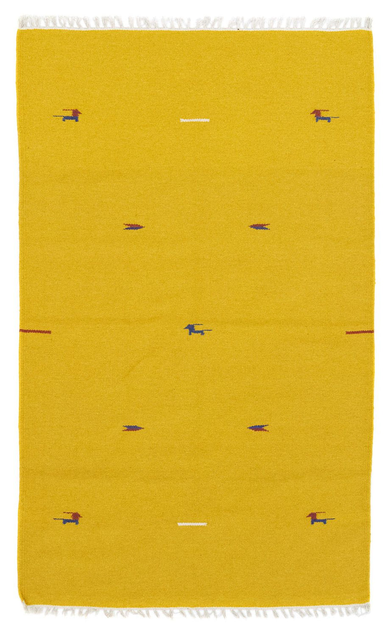 Moderne kilim Teppe 180x120cm - Ullteppe