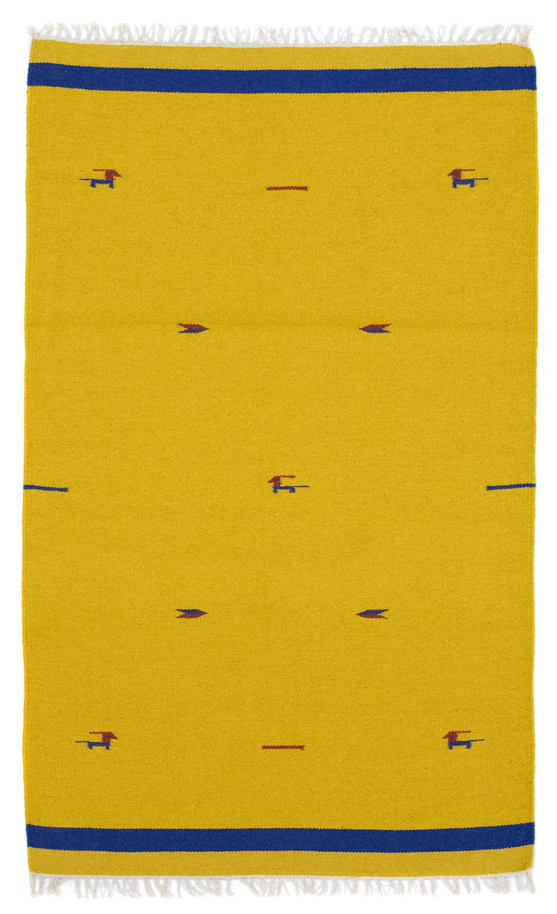 Moderne kilim Teppe 180x120cm - Ullteppe
