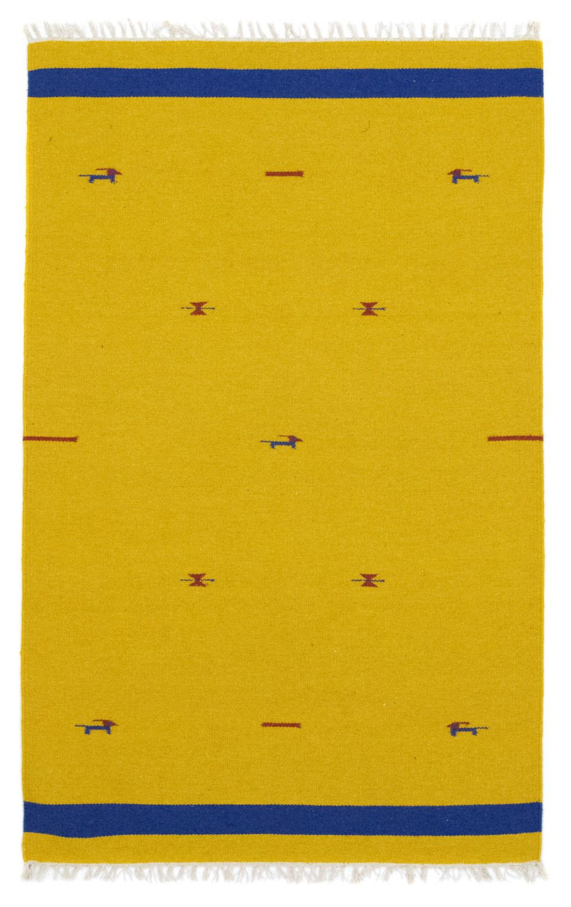 Moderne kilim Teppe 180x120cm - Ullteppe
