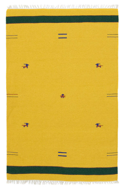 Moderne kilim Teppe 120x180cm - Ullteppe