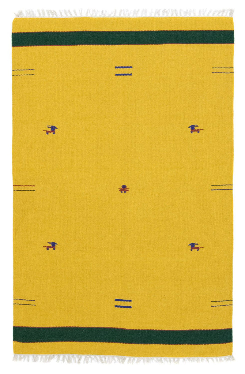Moderne kilim Teppe 180x120cm - Ullteppe