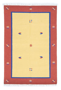 Moderne kilim Teppe 200x140cm - Ullteppe – product image