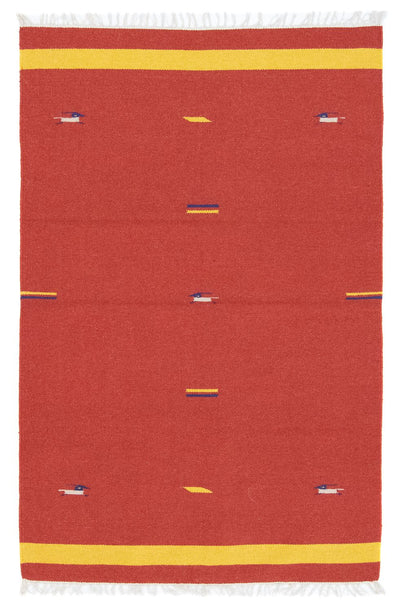 Moderne kilim Teppe 120x180cm - Ullteppe