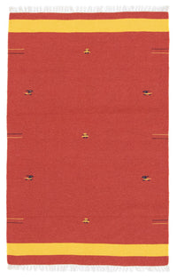 Moderne kilim Teppe 180x120cm - Ullteppe – product image