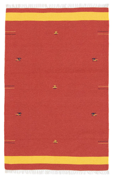 Moderne kilim Teppe 120x180cm - Ullteppe