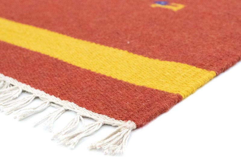 Moderne kilim Teppe 180x120cm - Ullteppe