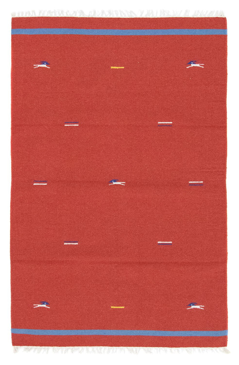 Moderne kilim Teppe 180x120cm - Ullteppe