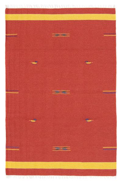 Moderne kilim Teppe 120x180cm - Ullteppe