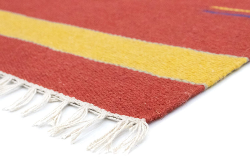 Moderne kilim Teppe 180x120cm - Ullteppe