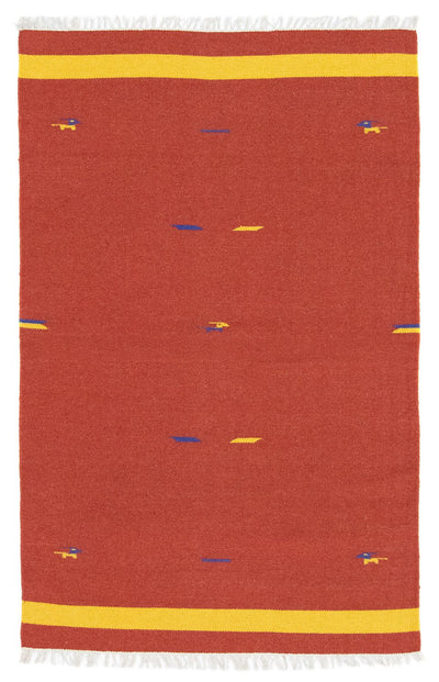 Moderne kilim Teppe 120x180cm - Ullteppe