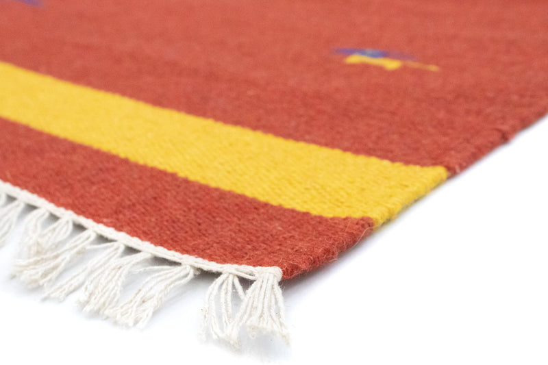 Moderne kilim Teppe 180x120cm - Ullteppe