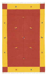Moderne kilim Teppe 180x120cm - Ullteppe – product image
