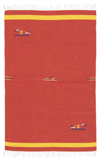 Moderne kilim Teppe 180x120cm - Ullteppe – product image