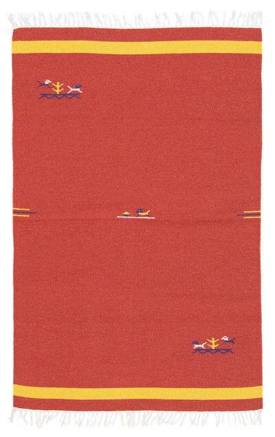 Moderne kilim Teppe 120x180cm - Ullteppe