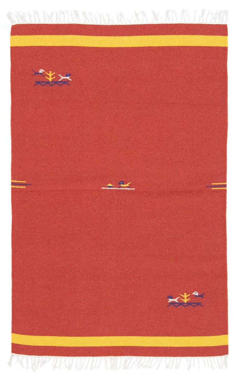 Moderne kilim Teppe 180x120cm - Ullteppe