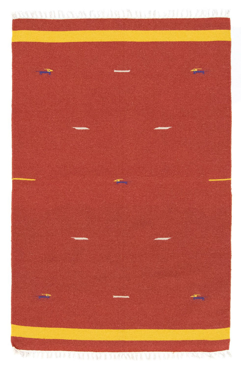Moderne kilim Teppe 180x120cm - Ullteppe