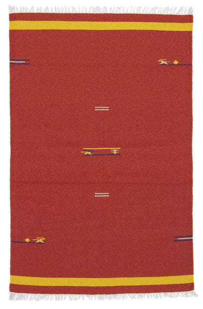 Moderne kilim Teppe 120x180cm - Ullteppe