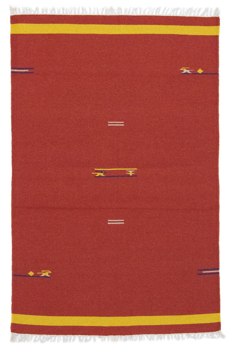 Moderne kilim Teppe 180x120cm - Ullteppe