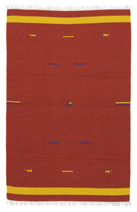 Moderne kilim Teppe 180x120cm - Ullteppe – product image