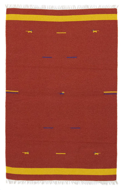 Moderne kilim Teppe 120x180cm - Ullteppe