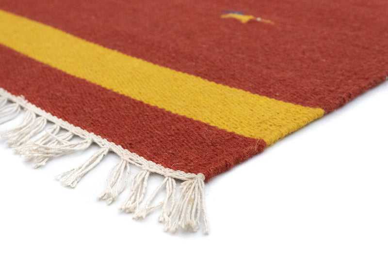 Moderne kilim Teppe 180x120cm - Ullteppe
