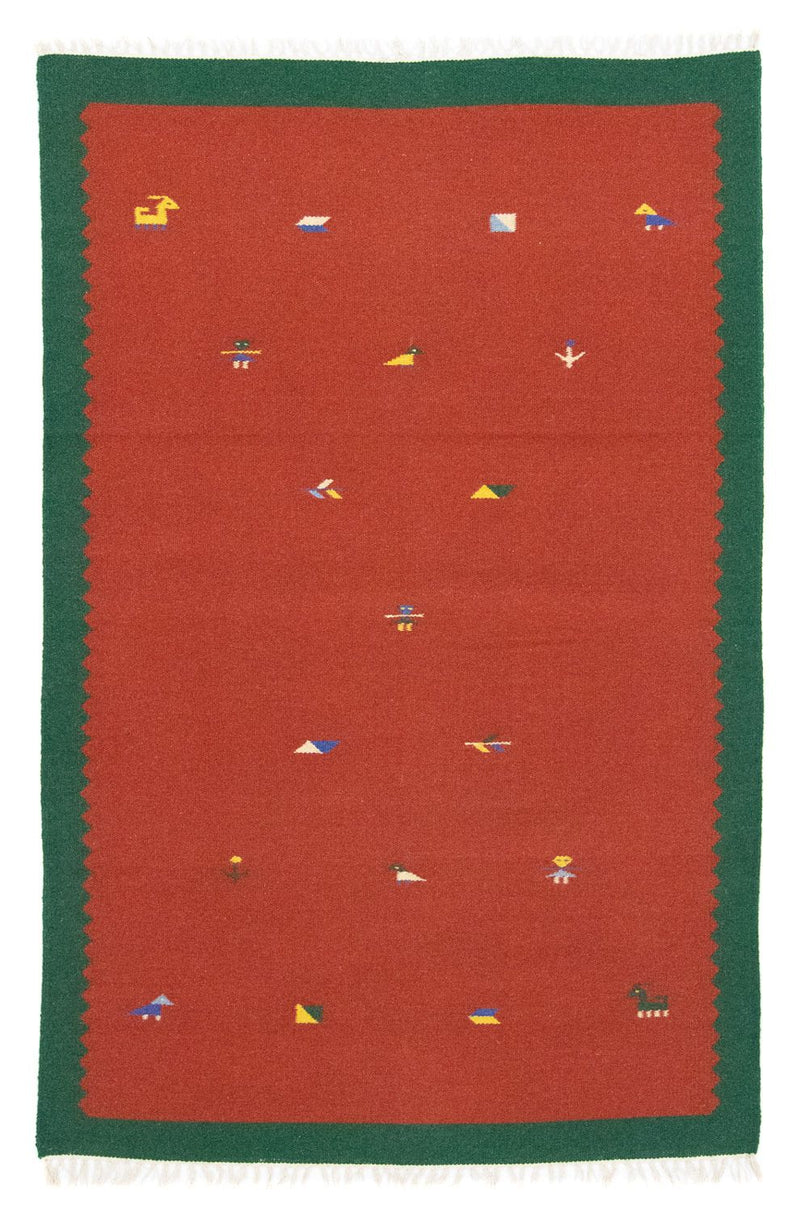 Moderne kilim Teppe 180x120cm - Ullteppe