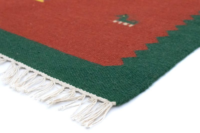 Moderne kilim Teppe 180x120cm - Ullteppe