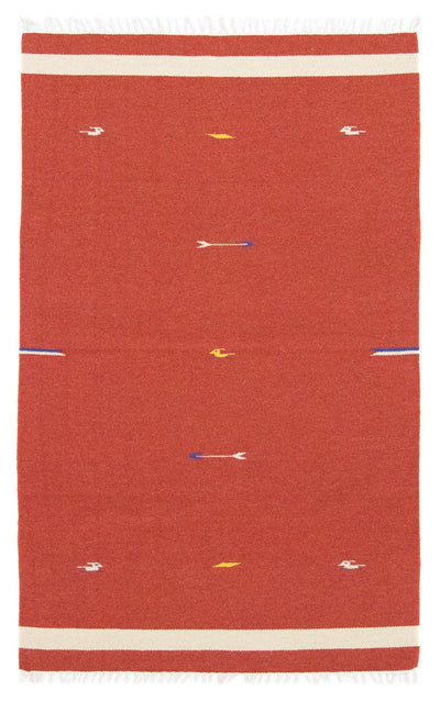 Moderne kilim Teppe 120x180cm - Ullteppe