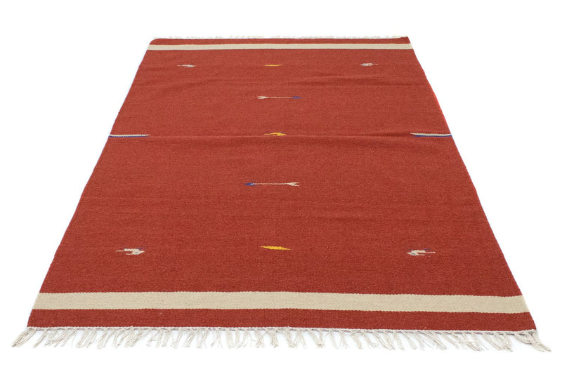 Moderne kilim Teppe 180x120cm - Ullteppe