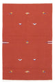 Moderne kilim Teppe 180x120cm - Ullteppe