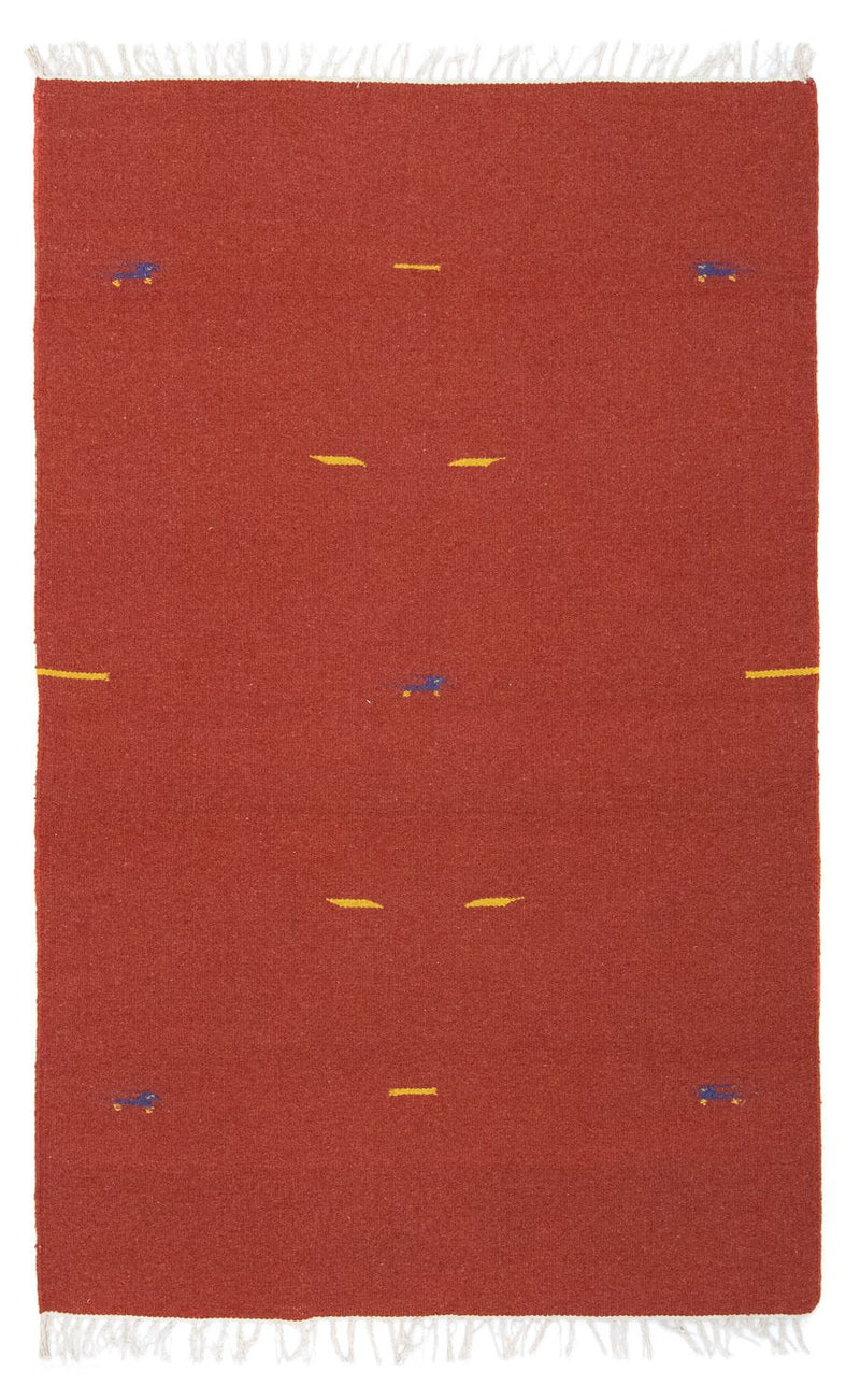 Moderne kilim Teppe 180x120cm - Ullteppe