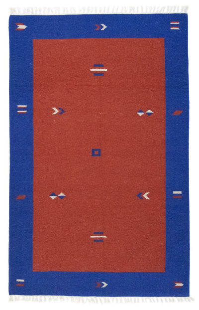 Moderne kilim Teppe 120x180cm - Ullteppe