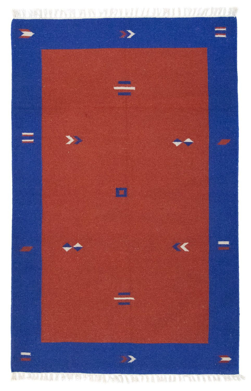 Moderne kilim Teppe 120x180cm - Ullteppe