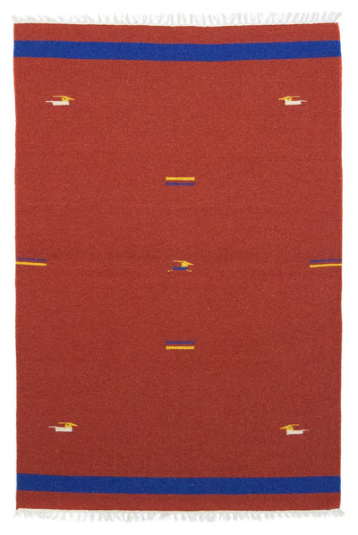 Moderne kilim Teppe 120x180cm - Ullteppe