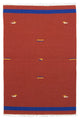 Moderne kilim Teppe 180x120cm - Ullteppe