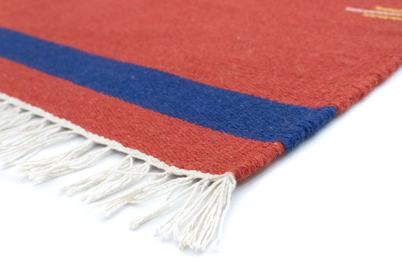 Moderne kilim Teppe 180x120cm - Ullteppe