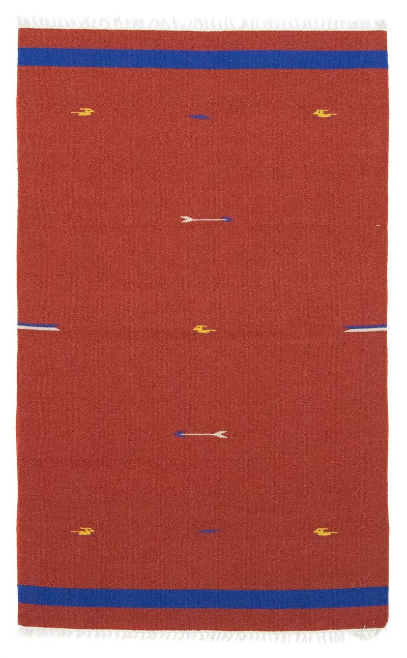 Moderne kilim Teppe 180x120cm - Ullteppe