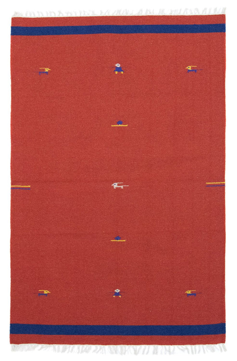 Moderne kilim Teppe 120x180cm - Ullteppe