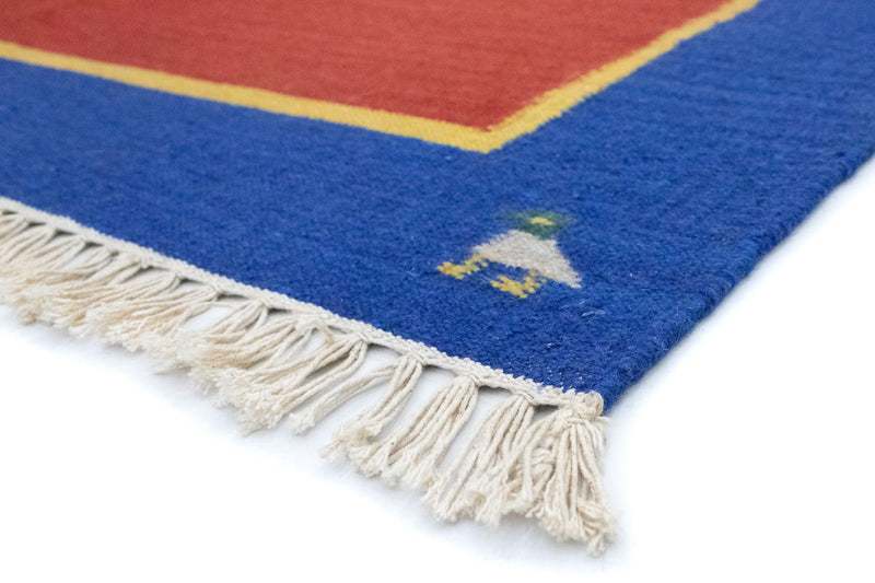 Moderne kilim Teppe 200x140cm - Ullteppe