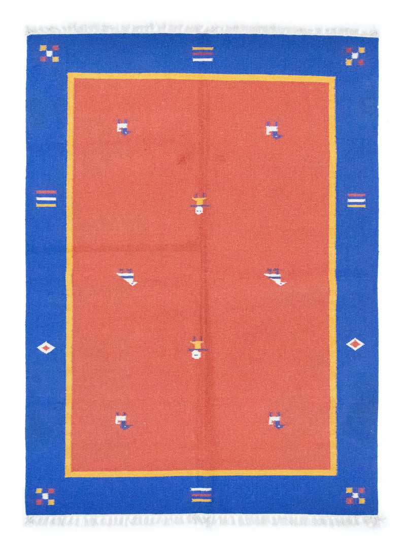 Moderne kilim Teppe 140x200cm - Ullteppe