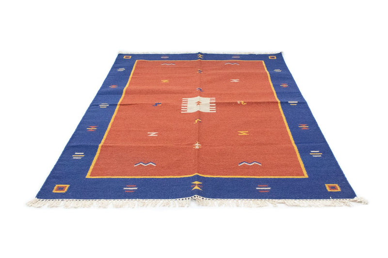 Moderne kilim Teppe 140x200cm - Ullteppe