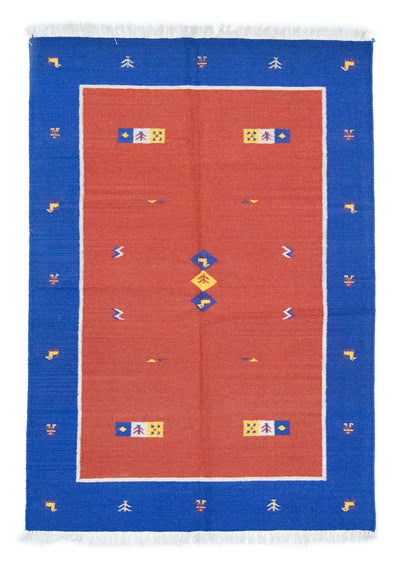Moderne kilim Teppe 140x200cm - Ullteppe