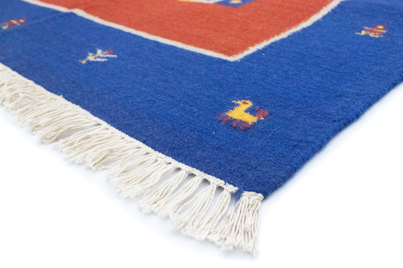 Moderne kilim Teppe 200x140cm - Ullteppe