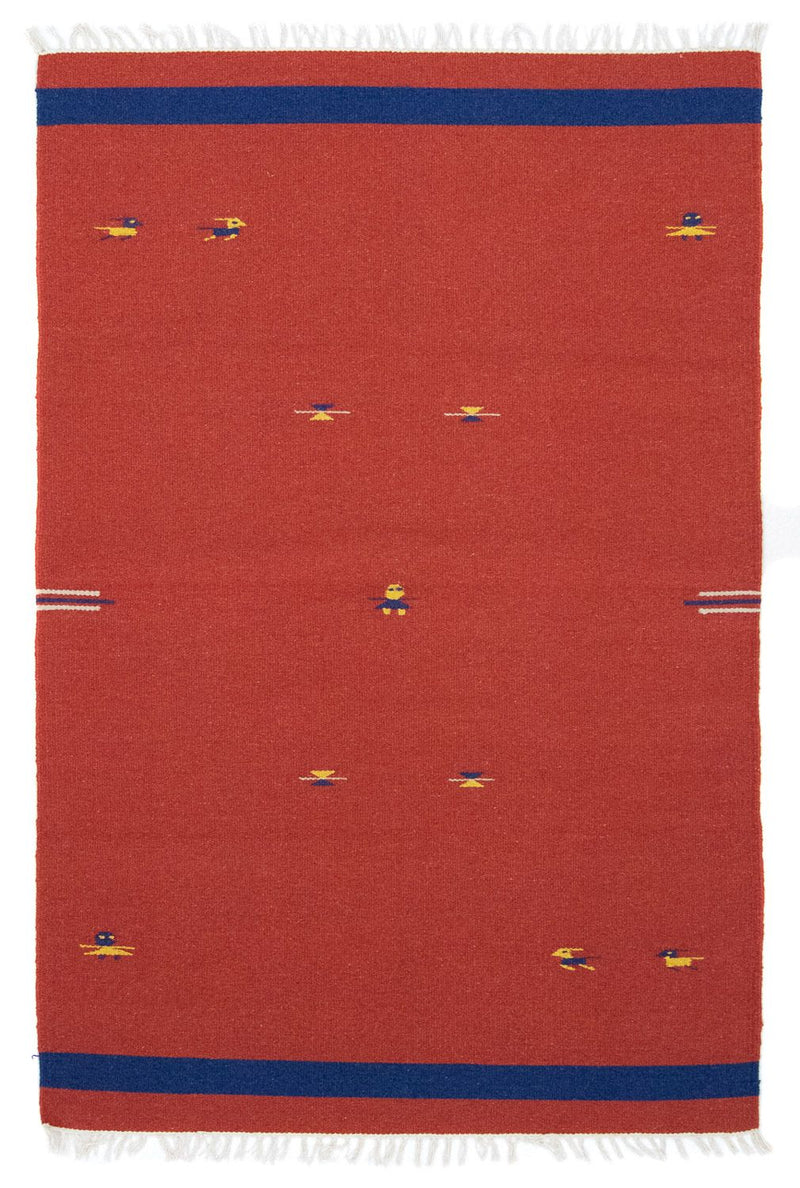 Moderne kilim Teppe 180x120cm - Ullteppe