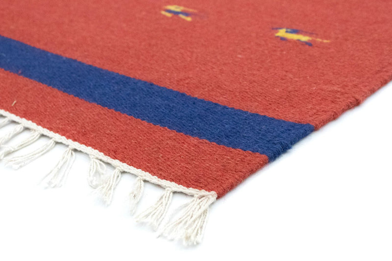 Moderne kilim Teppe 180x120cm - Ullteppe