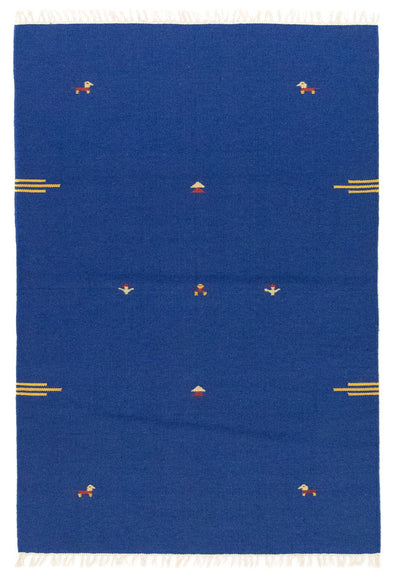 Moderne kilim Teppe 120x180cm - Ullteppe