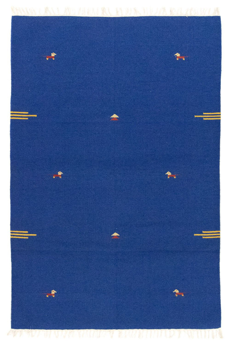 Moderne kilim Teppe 180x120cm - Ullteppe