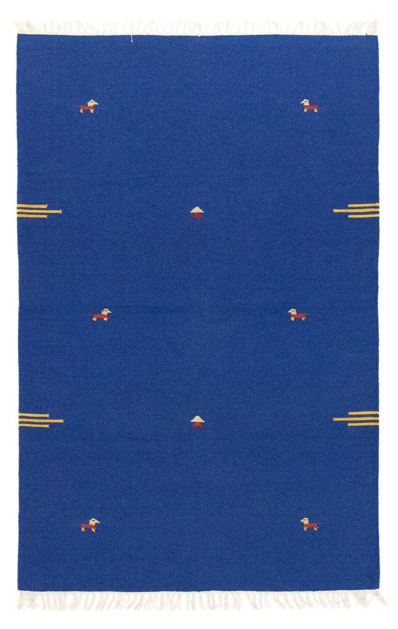 Moderne kilim Teppe 180x120cm - Ullteppe