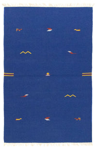 Moderne kilim Teppe 180x120cm - Ullteppe – product image