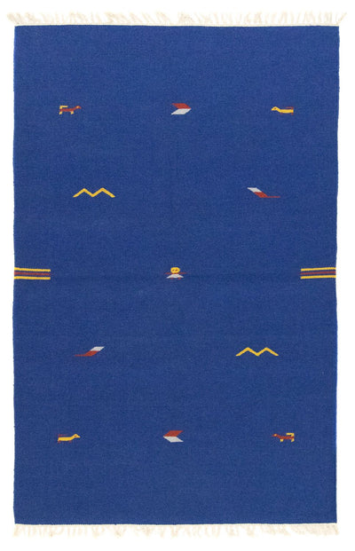 Moderne kilim Teppe 120x180cm - Ullteppe